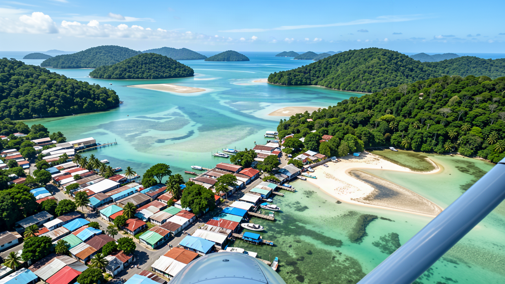 Vuelos al archipiélago de Bocas del Toro